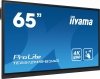 IIYAMA Monitor 65 cali ProLite TE6512MIS-B3AG 40pkt,IPS,4K,24^7, 7H,WiFi,VGA,HDMI,USB-c,Bluetooth,metal,8ms,Vesa,2x16W